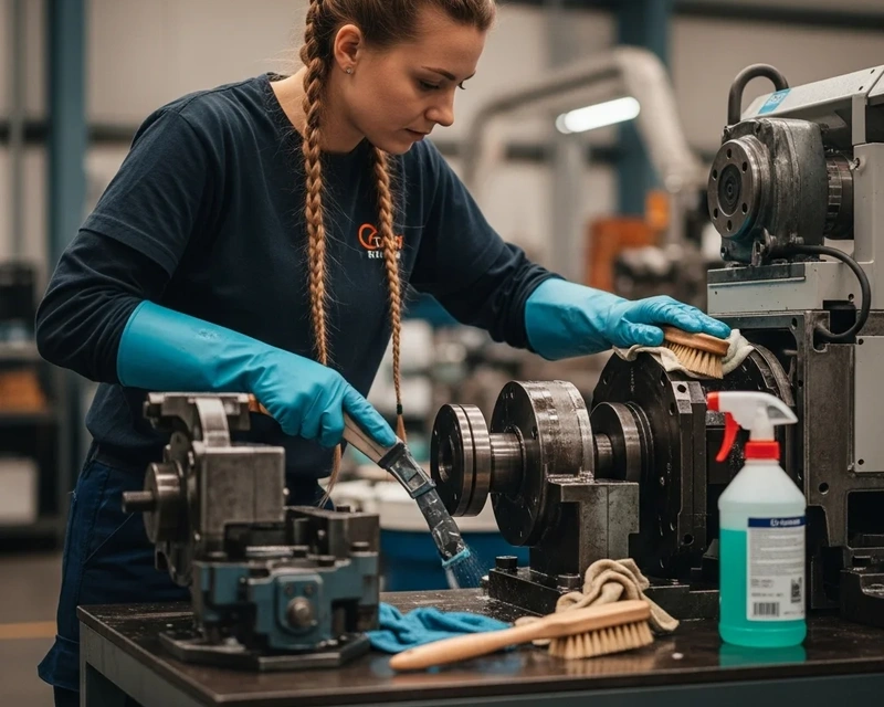Rensning af maskindele og industrielt udstyr